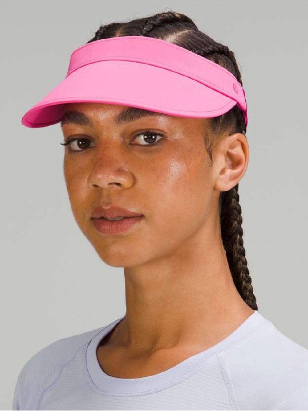 Lululemon Fast Paced Running Visor Sonic Pink